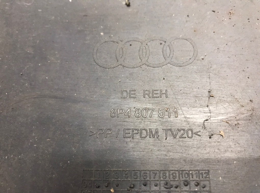 Бампер задний для Audi A3, 2006 г. 1.9 TDi дизель б/у — фото 12