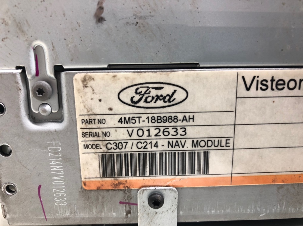 Магнитола для Ford Focus, 2007 г. 2.0 TDCi дизель б/у — фото 8