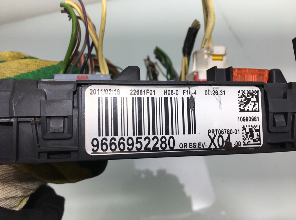 Блок комфорта для Citroen C3, 2011 г. 1.6 HDi дизель б/у — фото 7