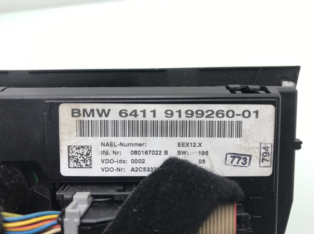 Блок управления печки/климат-контроля для BMW 3 E90/E91/E92/E93, 2009 г. 2.0 i бензин б/у — фото 7