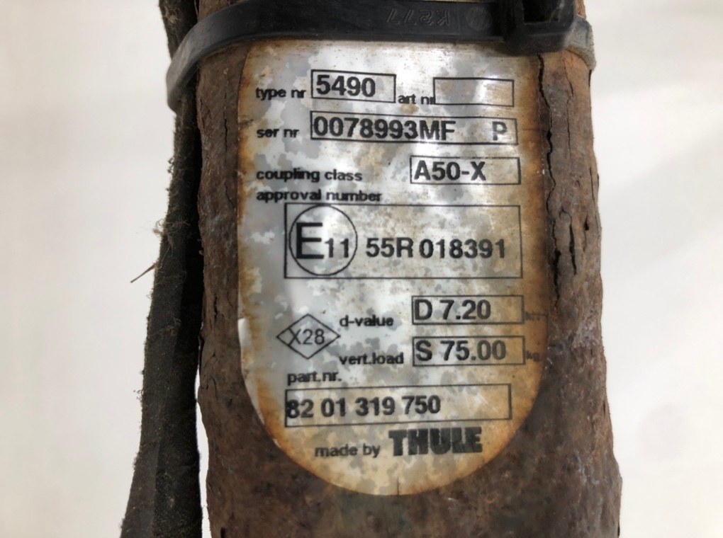 Прицепное устройство (фаркоп) для Renault Captur, 2013 г. 1.5 DCI дизель б/у — фото 7