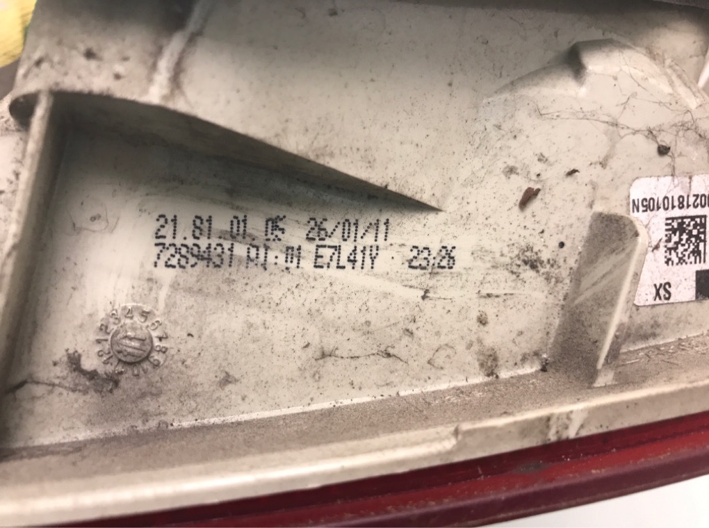 Фонарь задний левый для BMW 3 E90/E91/E92/E93, 2009 г. 2.0 i бензин б/у — фото 5
