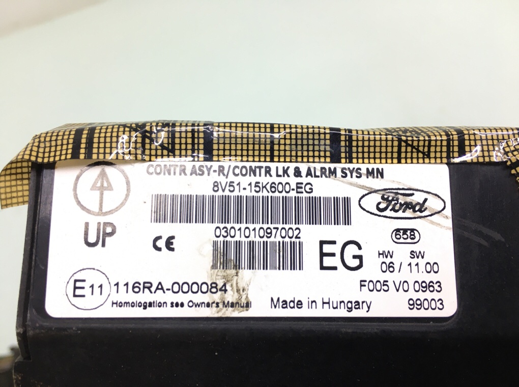 Блок комфорта для Ford Fiesta, 2009 г. 1.4 TDCi дизель б/у — фото 5