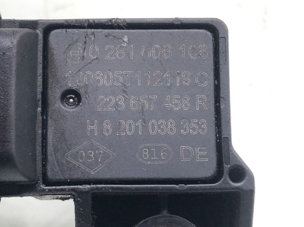 Датчик абсолютного давления для Nissan Qashqai, 2012 г. 1.6 DCi дизель б/у — фото 5
