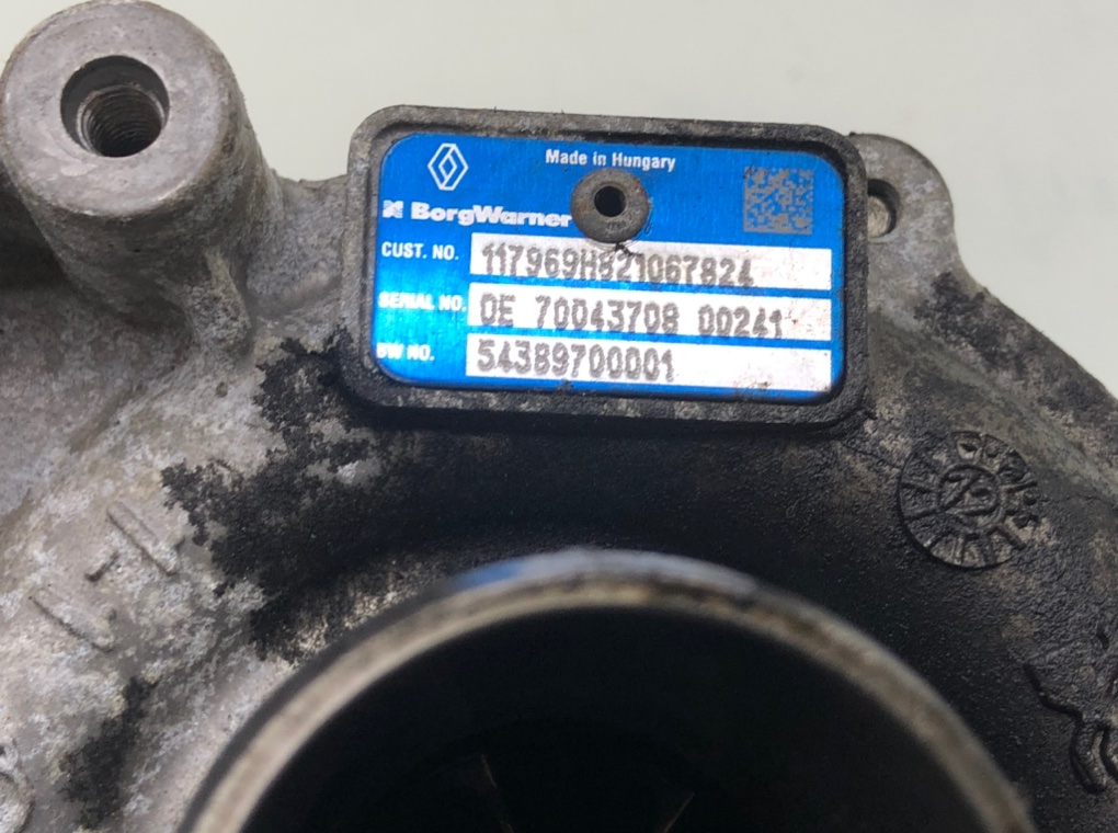 Турбина для Nissan Qashqai, 2012 г. 1.6 DCi дизель б/у — фото 7