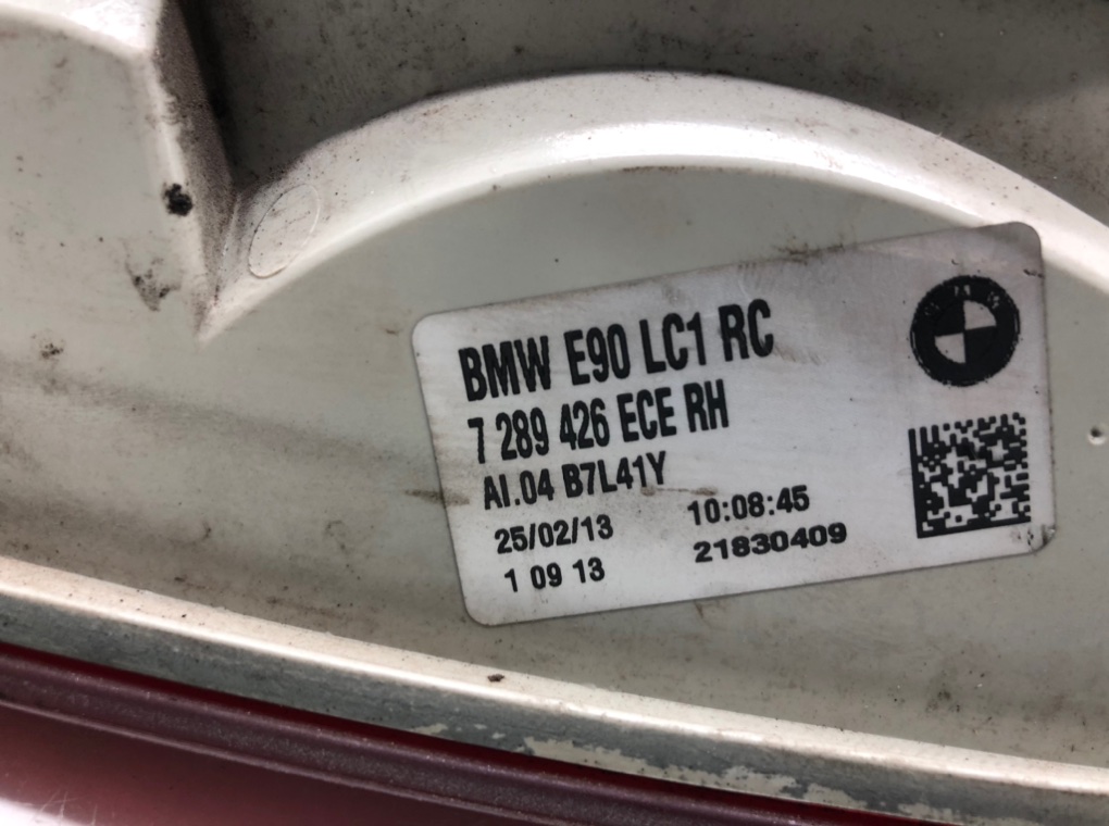 Фонарь задний правый для BMW 3 E90/E91/E92/E93, 2011 г. 2.0 TD дизель б/у — фото 7