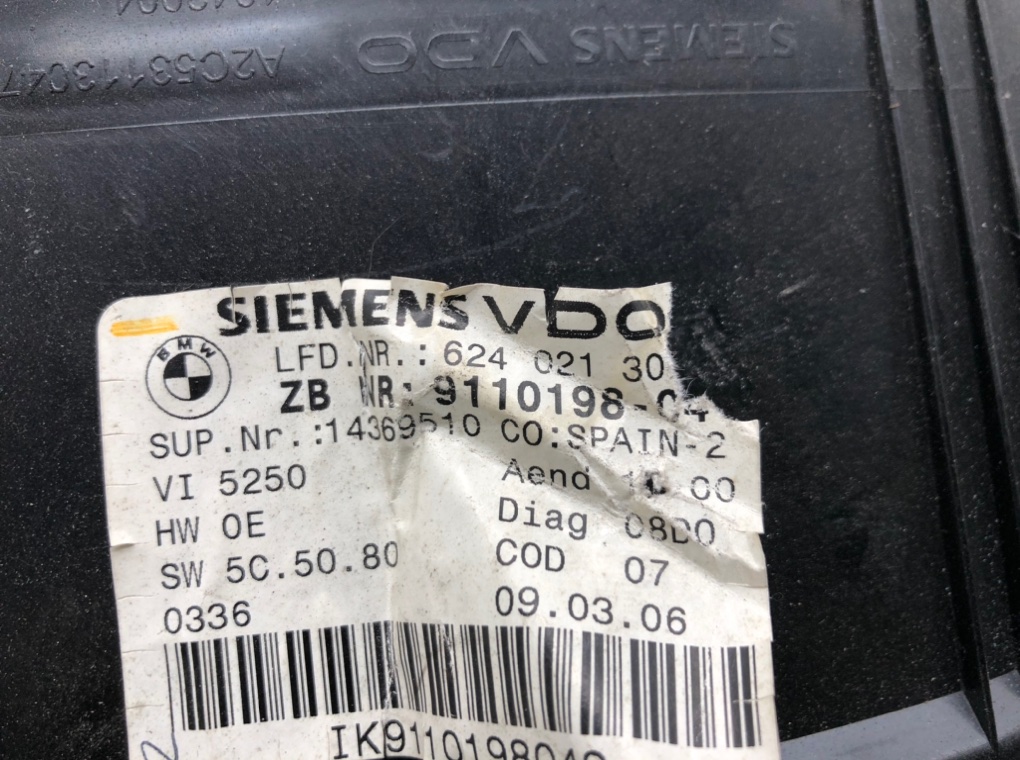 Щиток приборов (приборная панель) для BMW 3 E90/E91/E92/E93, 2006 г. 2.0 i бензин б/у — фото 5