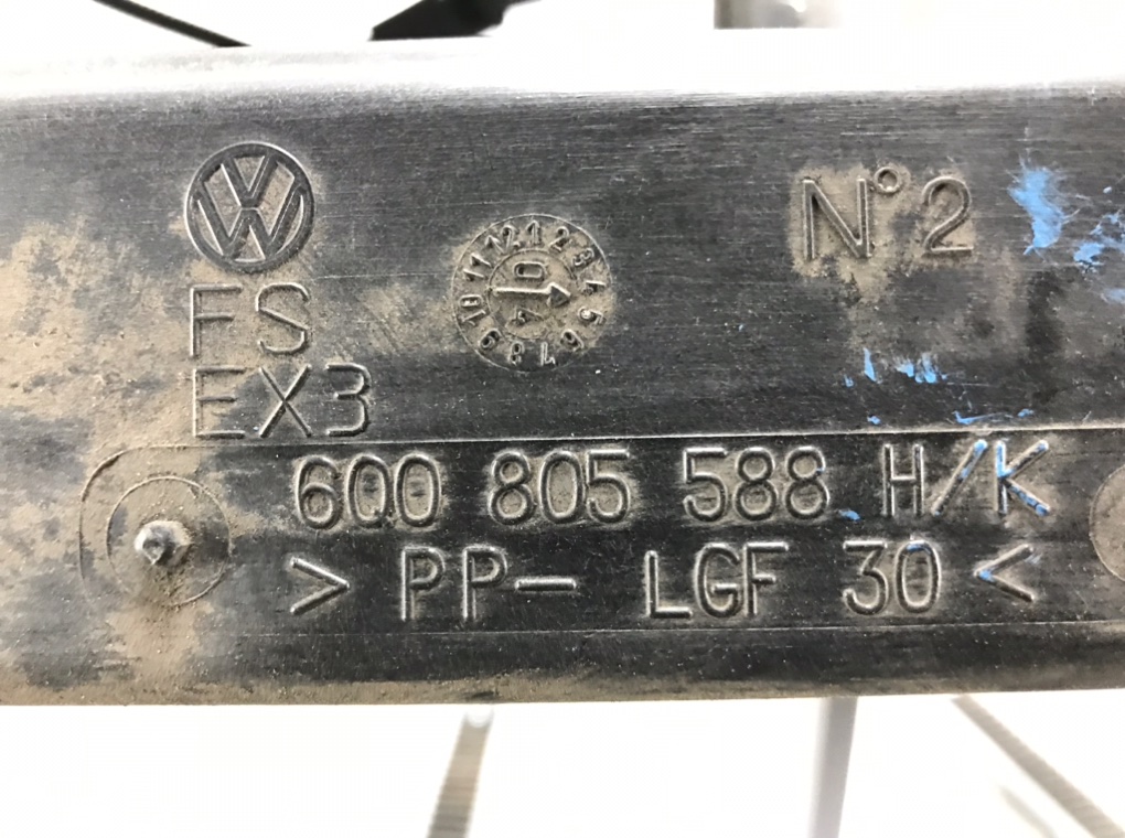 Панель передняя (телевизор) для Volkswagen Polo, 2004 г. 1.2 i бензин б/у — фото 8