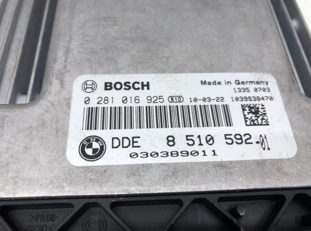 Блок управления двигателем для BMW 1 E87/E81/E82/E88, 2010 г. 2.0 TD дизель б/у — фото 5