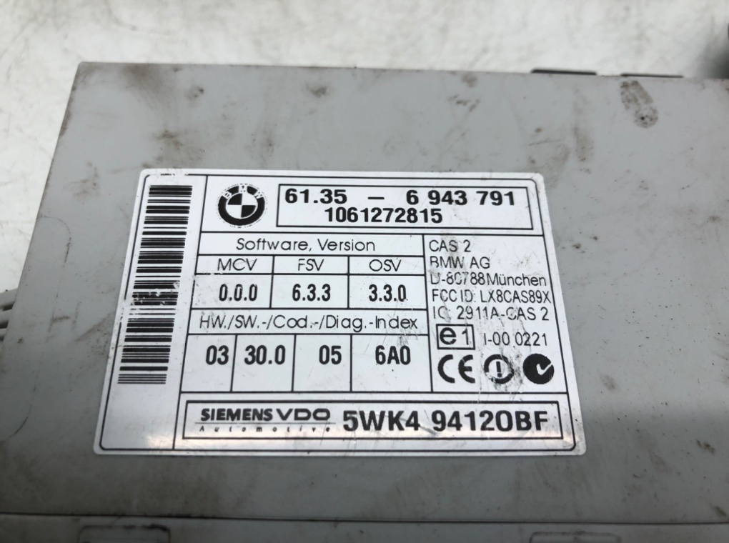 Блок комфорта для BMW 3 E90/E91/E92/E93, 2006 г. 2.0 i бензин б/у — фото 5