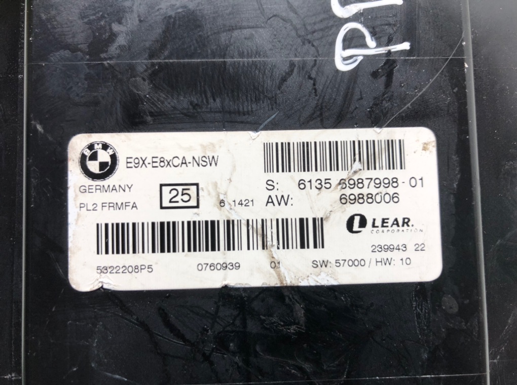 Блок управления светом для BMW 3 E90/E91/E92/E93, 2006 г. 2.0 i бензин б/у — фото 5