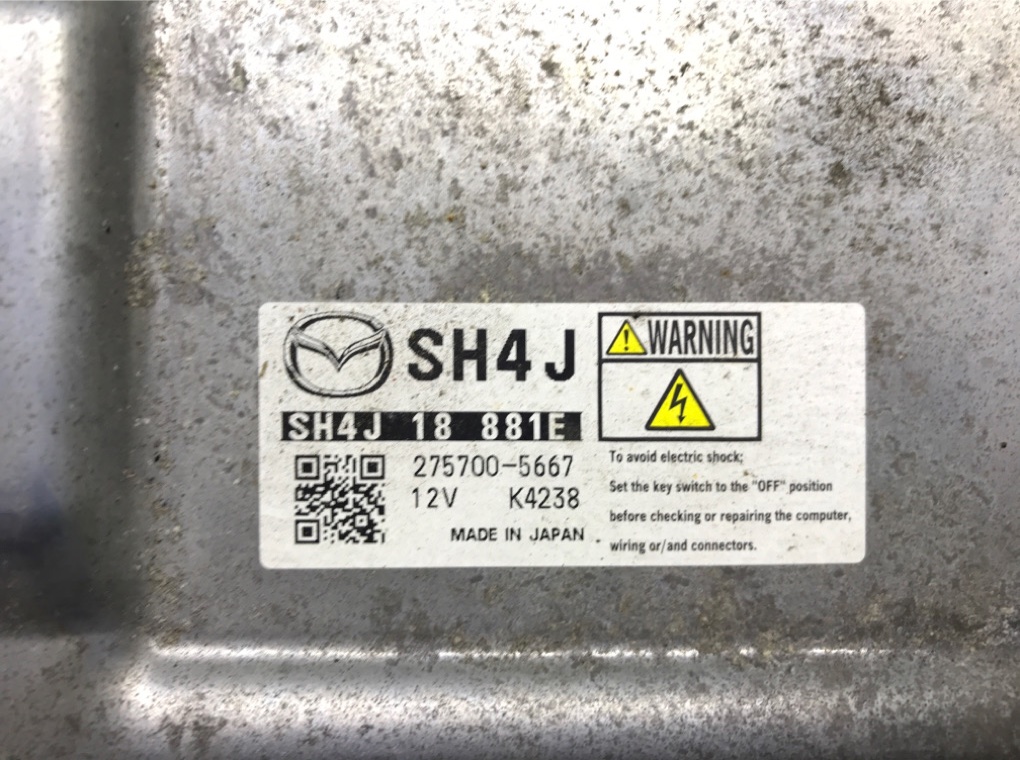 Блок управления двигателем для Mazda 6, 2015 г. 2.2 TDi дизель б/у — фото 5