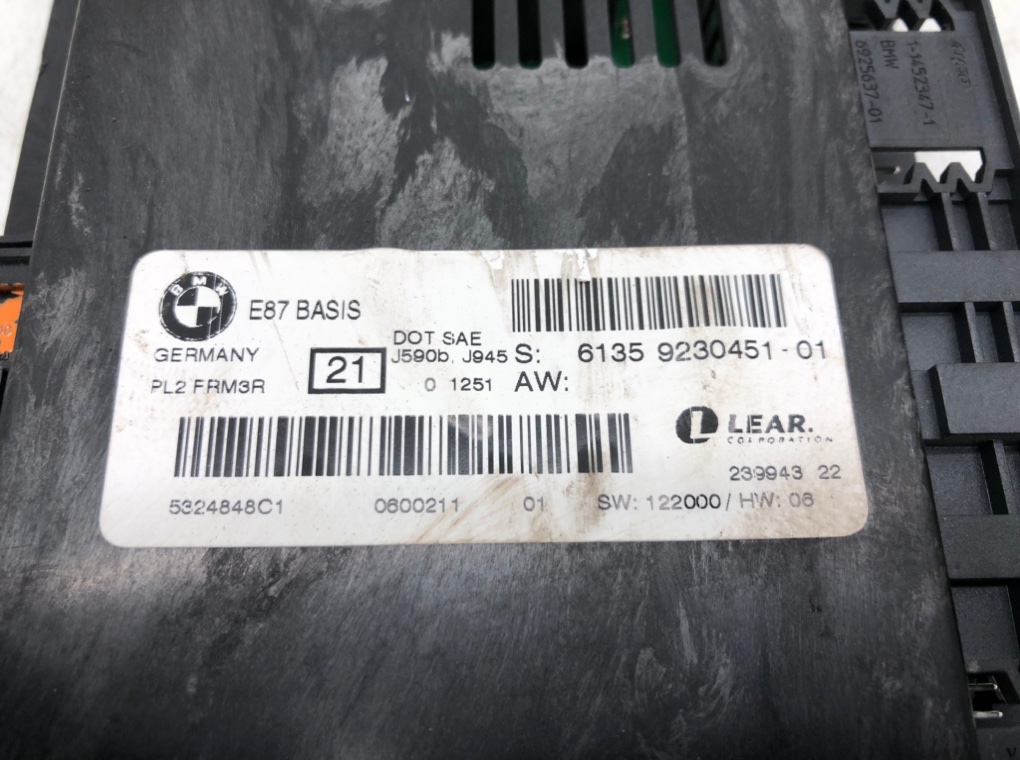 Блок комфорта для BMW 1 E87/E81/E82/E88, 2010 г. 2.0 TD дизель б/у — фото 5