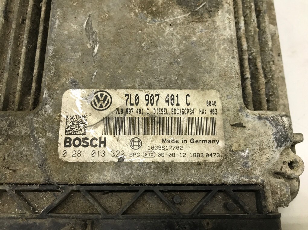 Блок управления двигателем для Volkswagen Touareg, 2006 г. 3.0 TDi дизель б/у — фото 9