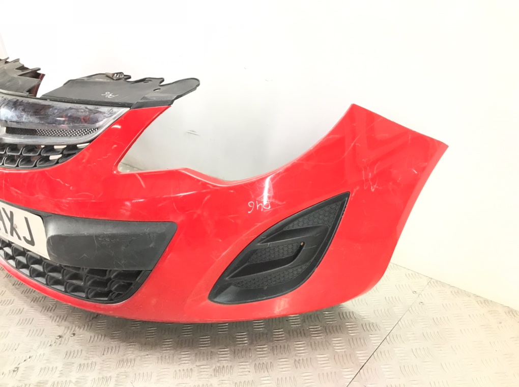 Бампер передний для Opel Corsa, 2013 г. 1.0 i бензин б/у — фото 3