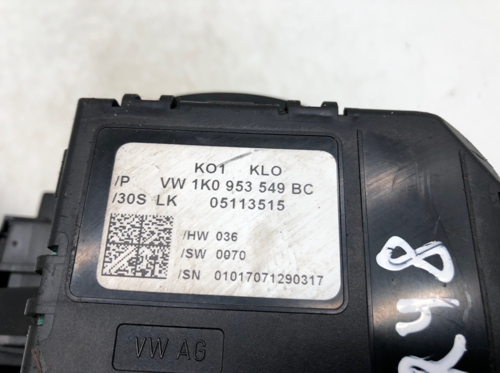 Переключатель подрулевой (стрекоза) для Skoda Octavia, 2007 г. 1.6 i бензин б/у — фото 6