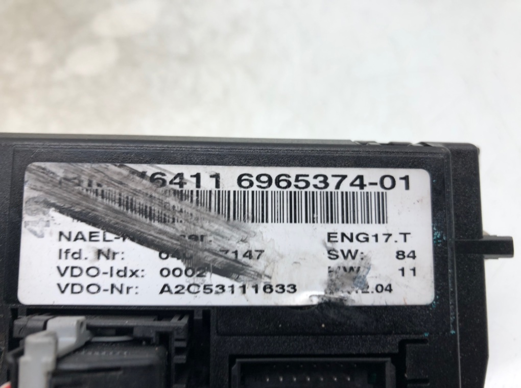 Блок управления печки/климат-контроля для BMW 1 E87/E81/E82/E88, 2005 г. 2.0 TD дизель б/у — фото 5