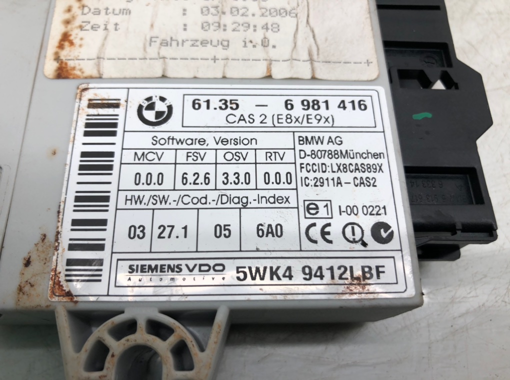 Блок комфорта для BMW 5 E60/E61, 2006 г. 2.0 TD дизель б/у — фото 5