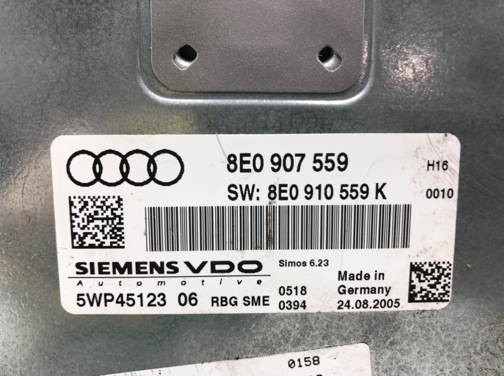 Блок управления двигателем для Audi A4, 2005 г. 3.2 FSI бензин б/у — фото 5