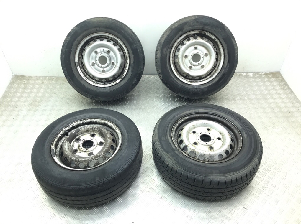 Диски штампованные R15 для Ford Transit Custom (6.5Jx15 5x160 ET60 DIA65.1) б/у — 4 шт.