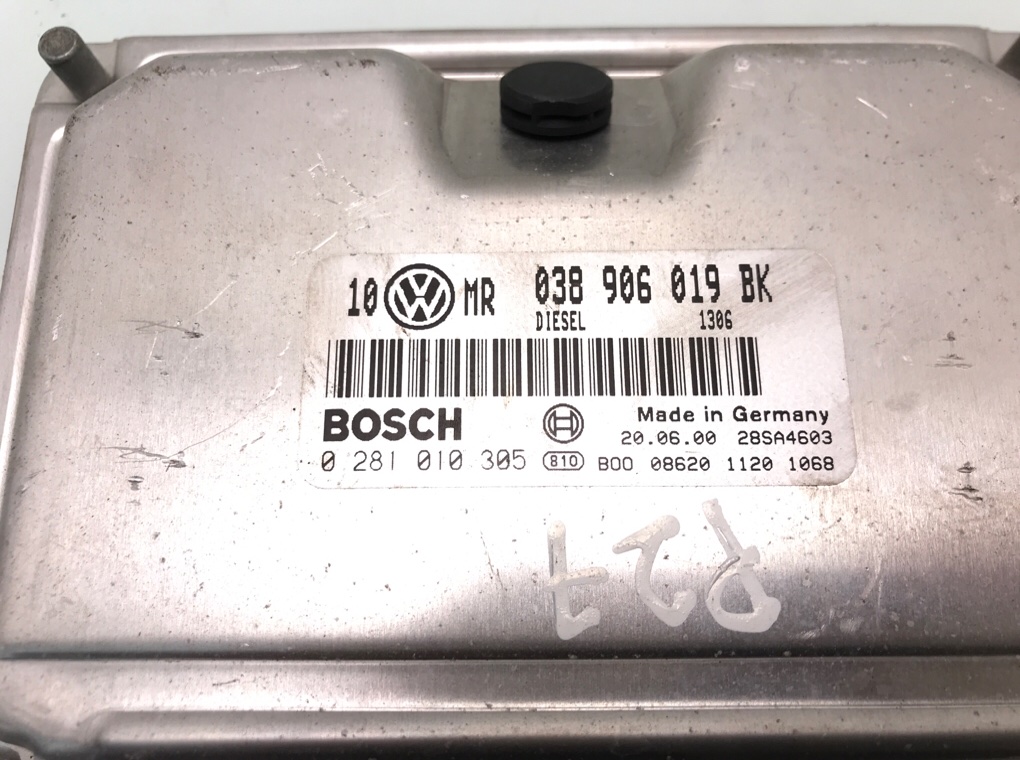 Блок управления двигателем для Volkswagen Passat, 2000 г. 1.9 TDI дизель б/у — фото 6