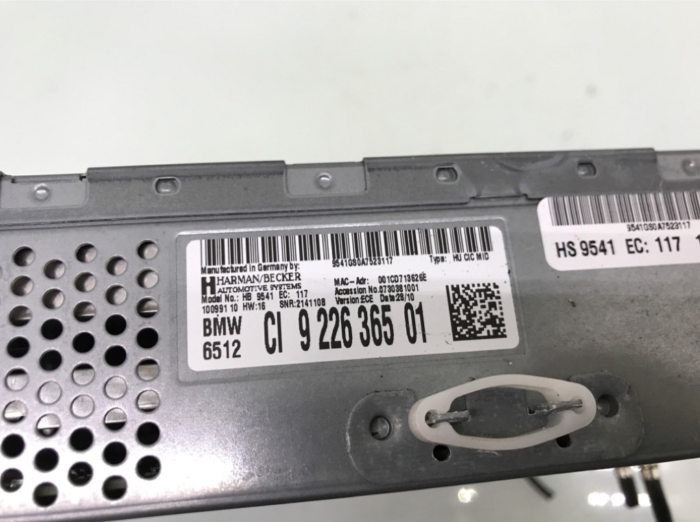 Магнитола для BMW 5 F10/F11/GT F07, 2010 г. 2.0 D дизель б/у — фото 5