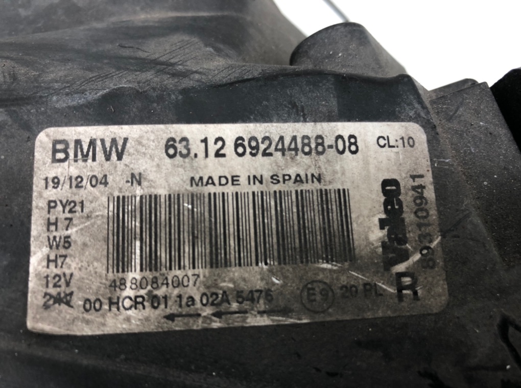 Фара правая для BMW 1 E87/E81/E82/E88, 2005 г. 2.0 TD дизель б/у — фото 6