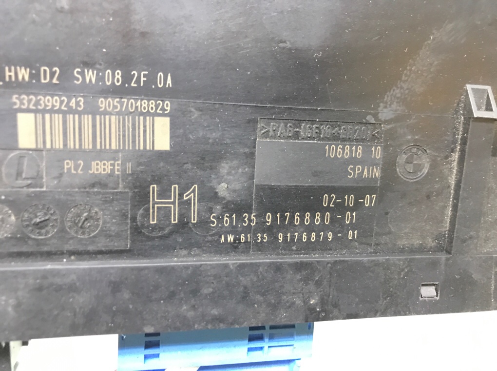 Блок комфорта для BMW 3 E90/E91/E92/E93, 2007 г. 2.0 i бензин б/у — фото 5