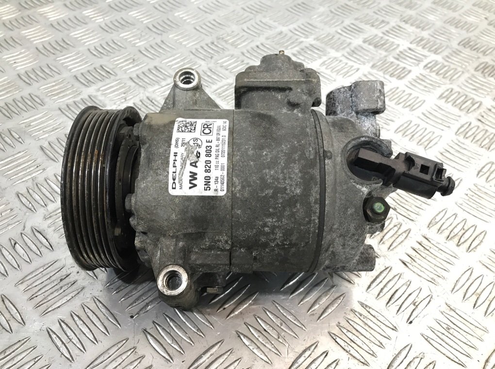 Компрессор кондиционера для Volkswagen Passat, 2011 г. 1.6 TDi дизель б/у — фото 2