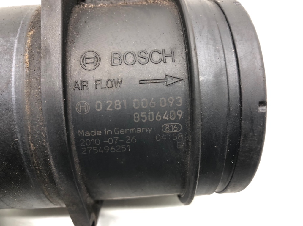 Расходомер воздуха для BMW 3 E90/E91/E92/E93, 2010 г. 2.0 TD дизель б/у — фото 6