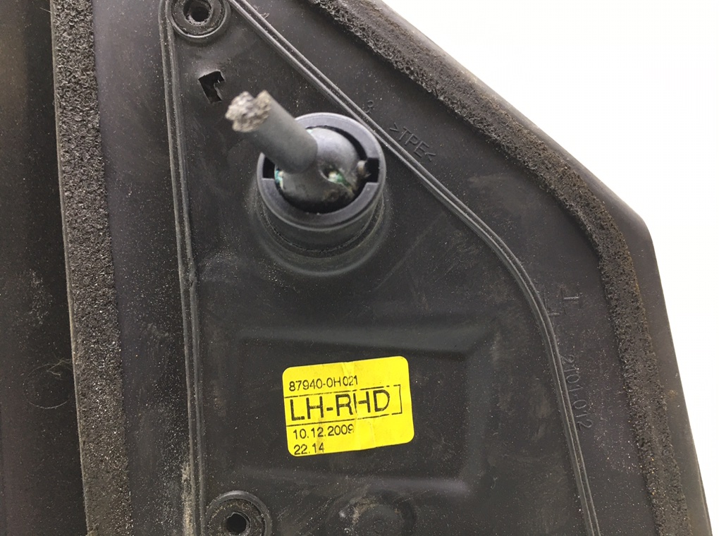 Зеркало наружное левое для Toyota Aygo, 2009 г. 1.0 i бензин б/у — фото 6