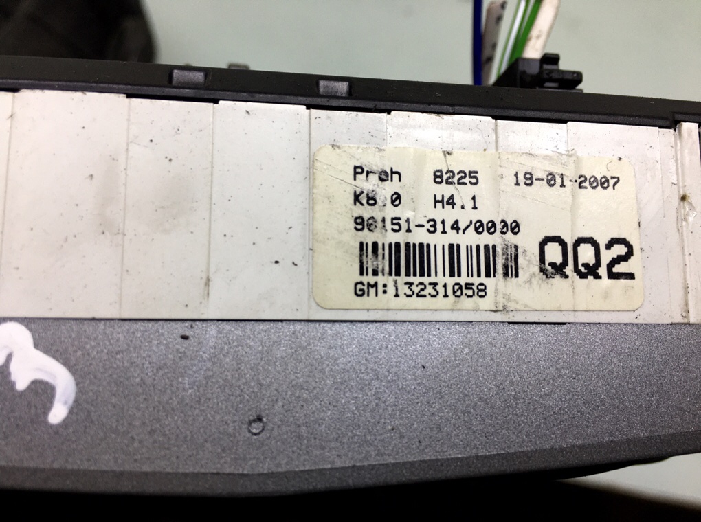 Блок управления печки/климат-контроля для Opel Zafira, 2007 г. 1.9 CDTi дизель б/у — фото 5
