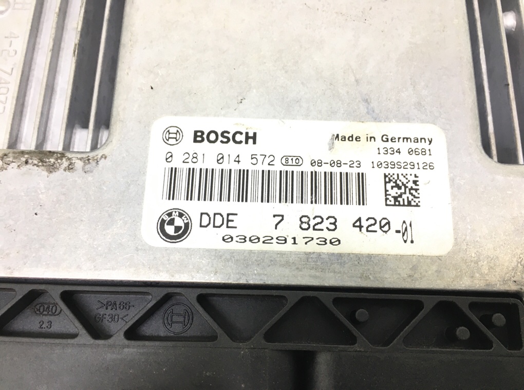 Блок управления двигателем для BMW 3 E90/E91/E92/E93, 2008 г. 2.0 TD дизель б/у — фото 6