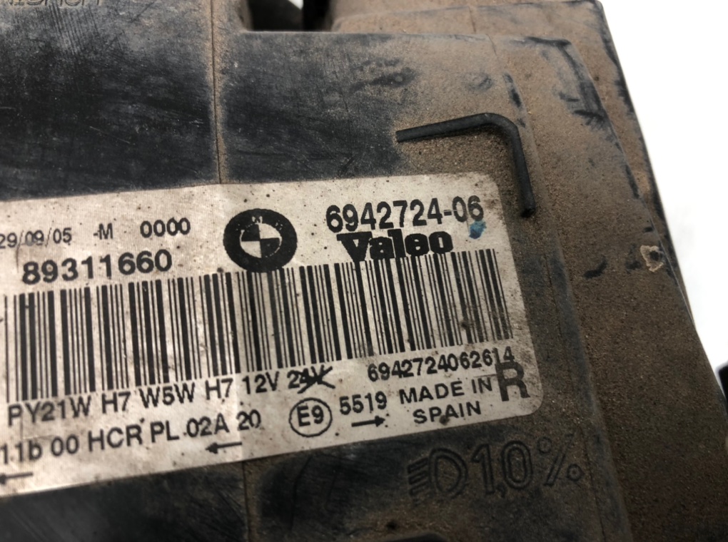 Фара правая для BMW 3 E90/E91/E92/E93, 2006 г. 2.0 i бензин б/у — фото 7