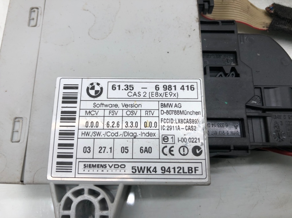 Замок зажигания для BMW 3 E90/E91/E92/E93, 2006 г. 2.0 i бензин б/у — фото 6