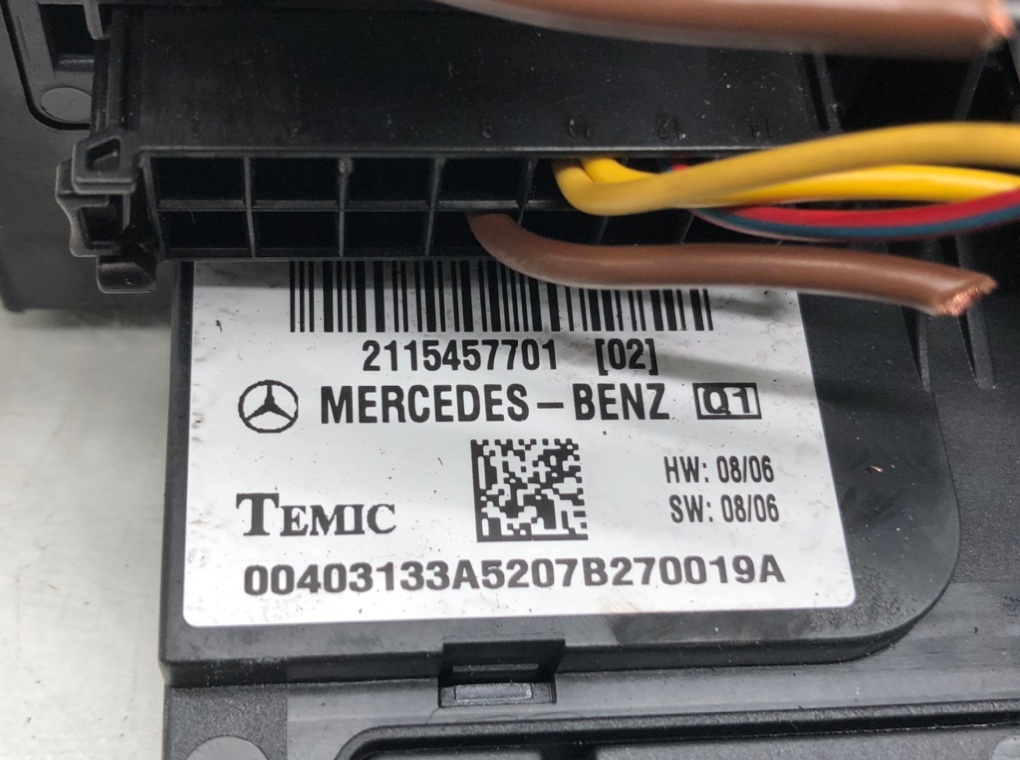 Блок предохранителей для Mercedes CLS W219, 2008 г. 3.0 CDi дизель б/у — фото 5