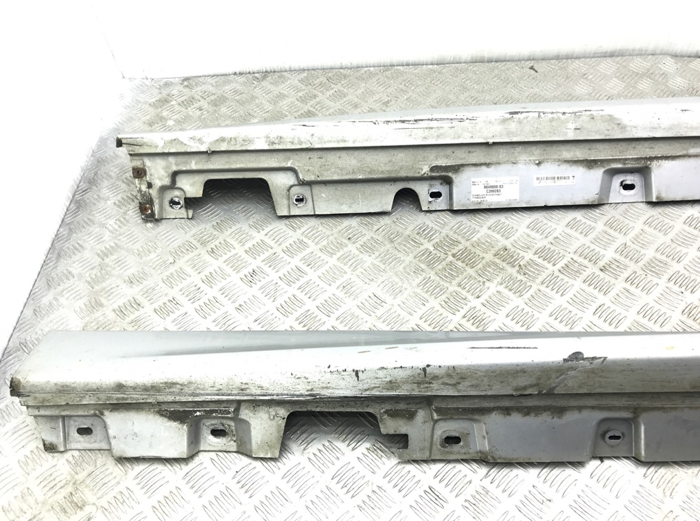 Накладка на порог для BMW 5 F10/F11/GT F07, 2010 г. 2.0 TD дизель б/у — фото 4