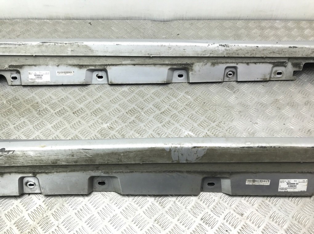 Накладка на порог для BMW 5 F10/F11/GT F07, 2010 г. 2.0 TD дизель б/у — фото 5