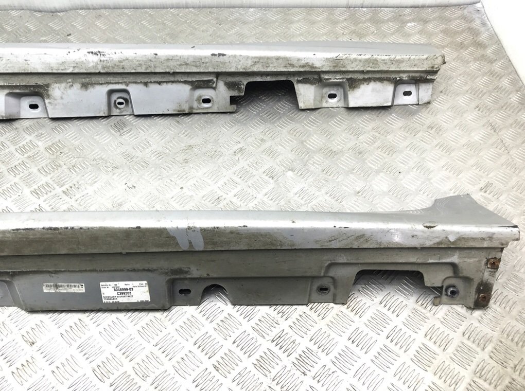 Накладка на порог для BMW 5 F10/F11/GT F07, 2010 г. 2.0 TD дизель б/у — фото 6