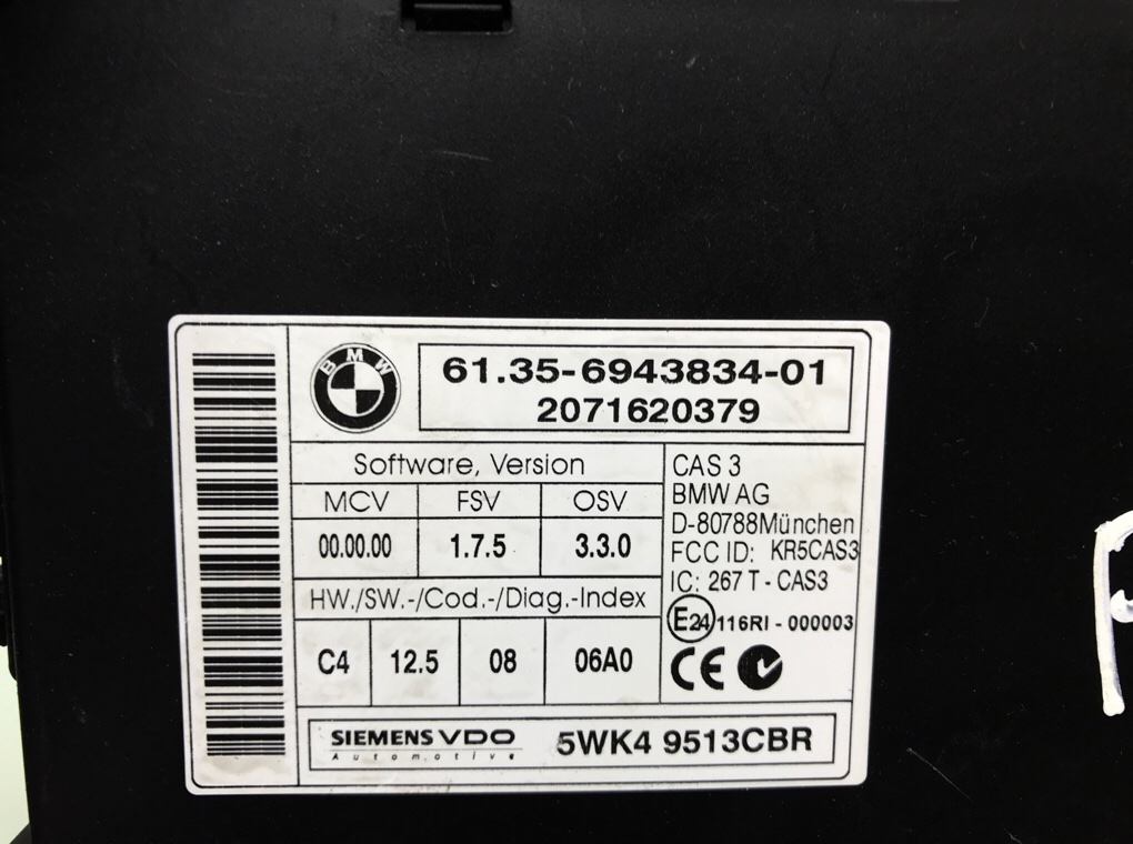 Блок комфорта для BMW 1 E87/E81/E82/E88, 2007 г. 2.0 TD дизель б/у — фото 6