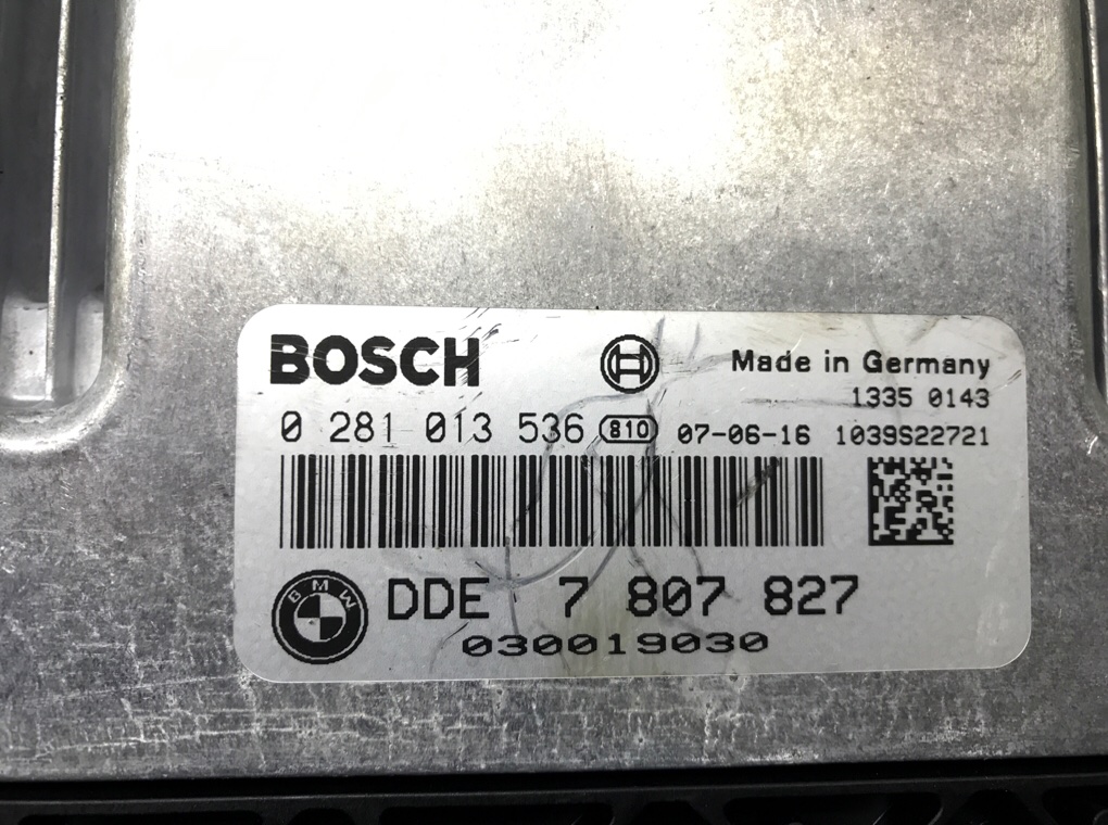 Блок управления двигателем для BMW 1 E87/E81/E82/E88, 2007 г. 2.0 TD дизель б/у — фото 5