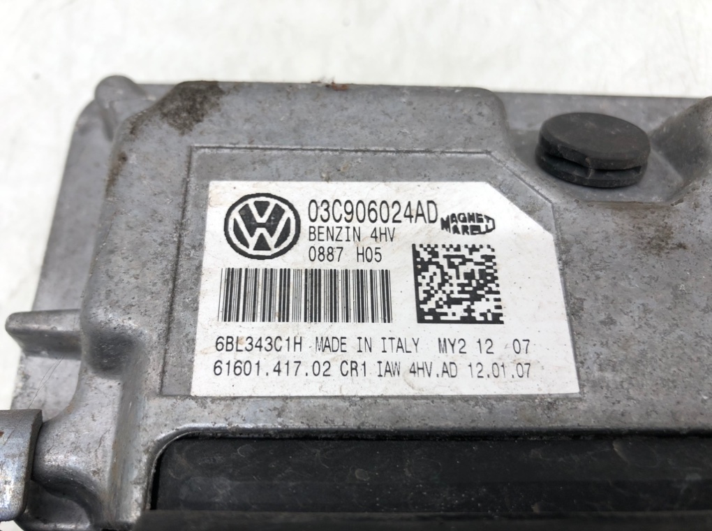 Блок управления двигателем для Volkswagen Polo, 2007 г. 1.4 i бензин б/у — фото 5