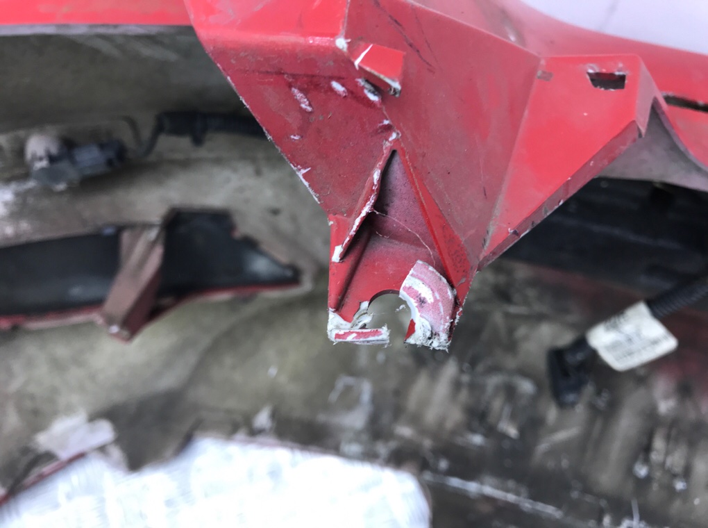 Бампер передний для Opel Zafira, 2012 г. 1.6 i бензин б/у — фото 11