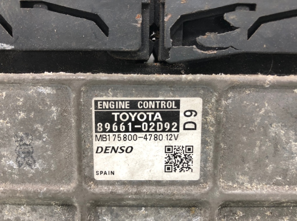 Блок управления двигателем для Toyota Auris, 2009 г. 2.0 D-4D дизель б/у — фото 5