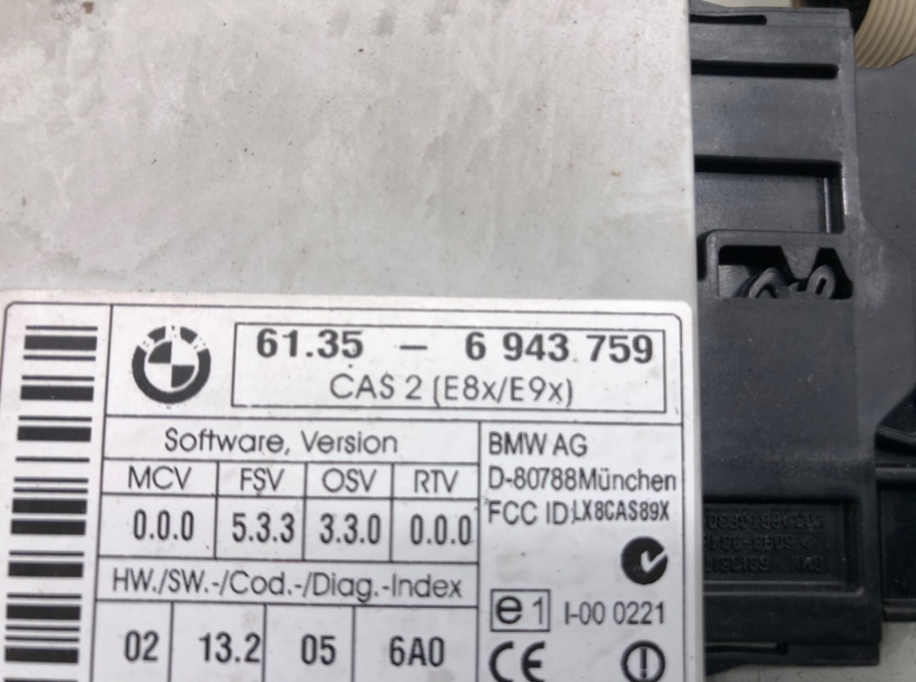 Замок зажигания для BMW 1 E87/E81/E82/E88, 2004 г. 2.0 i бензин б/у — фото 5