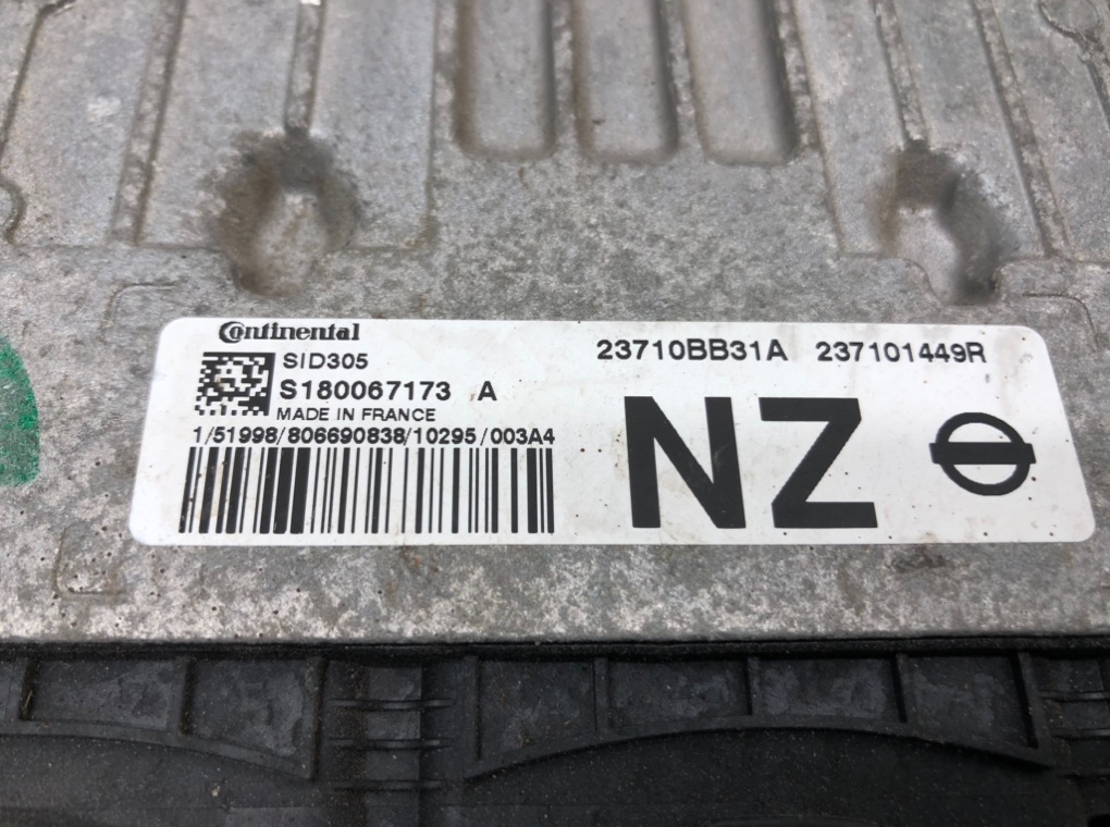 Блок управления двигателем для Nissan Qashqai, 2010 г. 1.5 DCi дизель б/у — фото 5