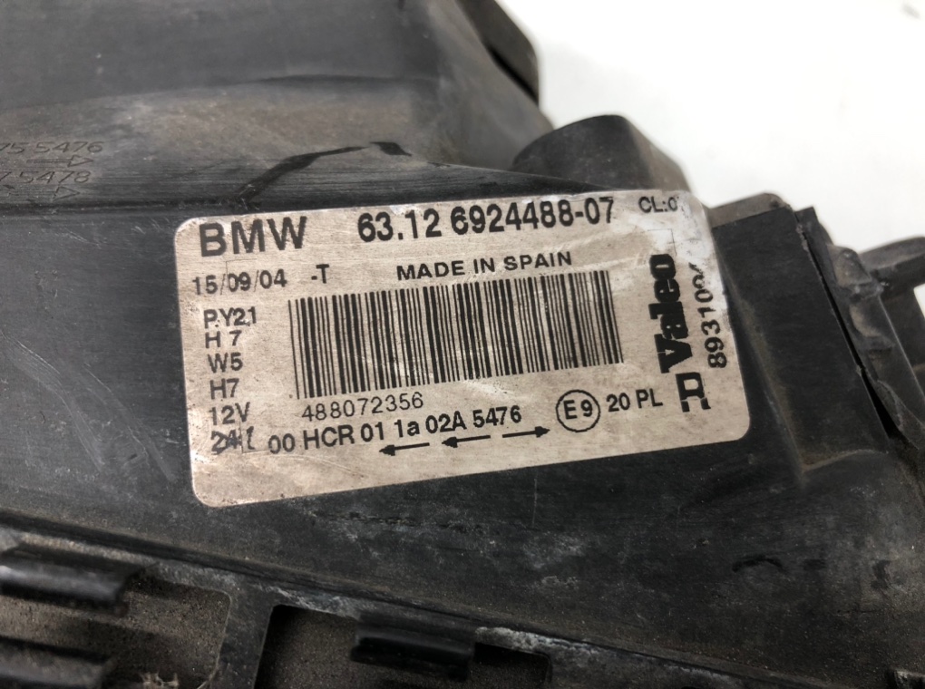Фара правая для BMW 1 E87/E81/E82/E88, 2004 г. 2.0 i бензин б/у — фото 7