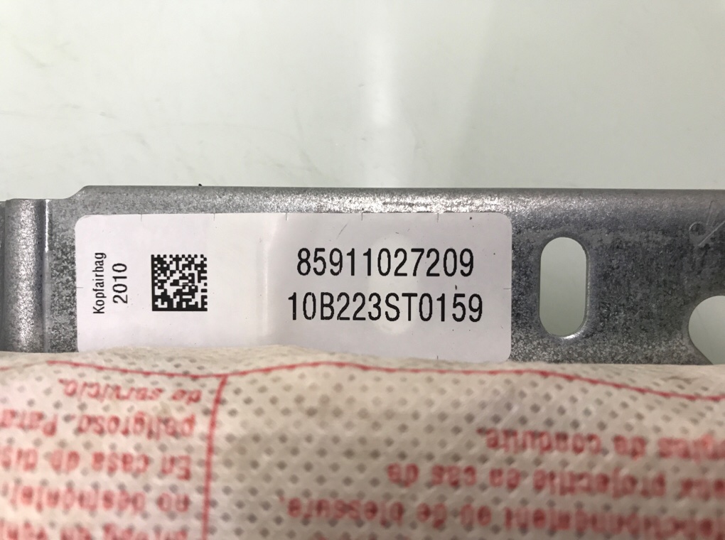 Подушка безопасности боковая (шторка) для BMW 7 F01/F02, 2011 г. 3.0 TD дизель б/у — фото 5