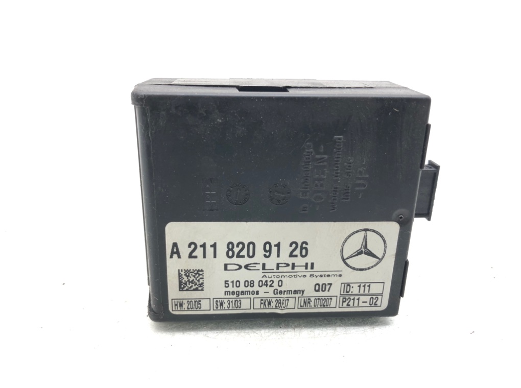 Блок управления сигнализацией для Mercedes C W203, 2008 г. 1.8 i бензин б/у