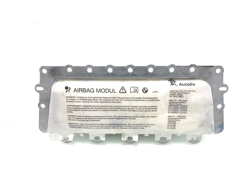 Подушка безопасности пассажира для BMW 5 F10/F11/GT F07, 2010 г. 3.0 TD дизель б/у